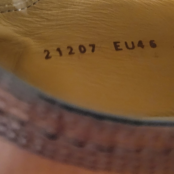 Magnanni Marco II Brown Single Monk Strap Mens Dress Shoe Sz 46 / 13 NIB - Picture 11 of 12